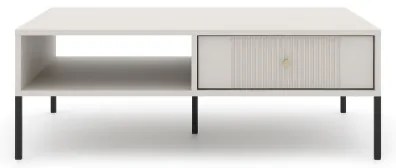 Măsuță de cafea LUE bej/negru