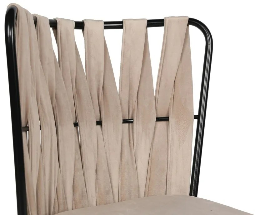 Set de scaune de sufragerie Kusakli Cream, 4 buc., 4 buc