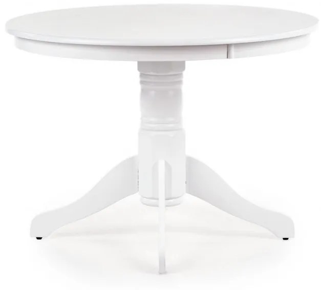 Set masa rotunda Gloster ø106 cm + 3 scaune Barkley alb