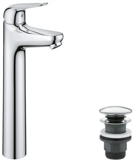 Baterie pentru lavoar GROHE SWIFT 319 mm, crom lucios - 24331001