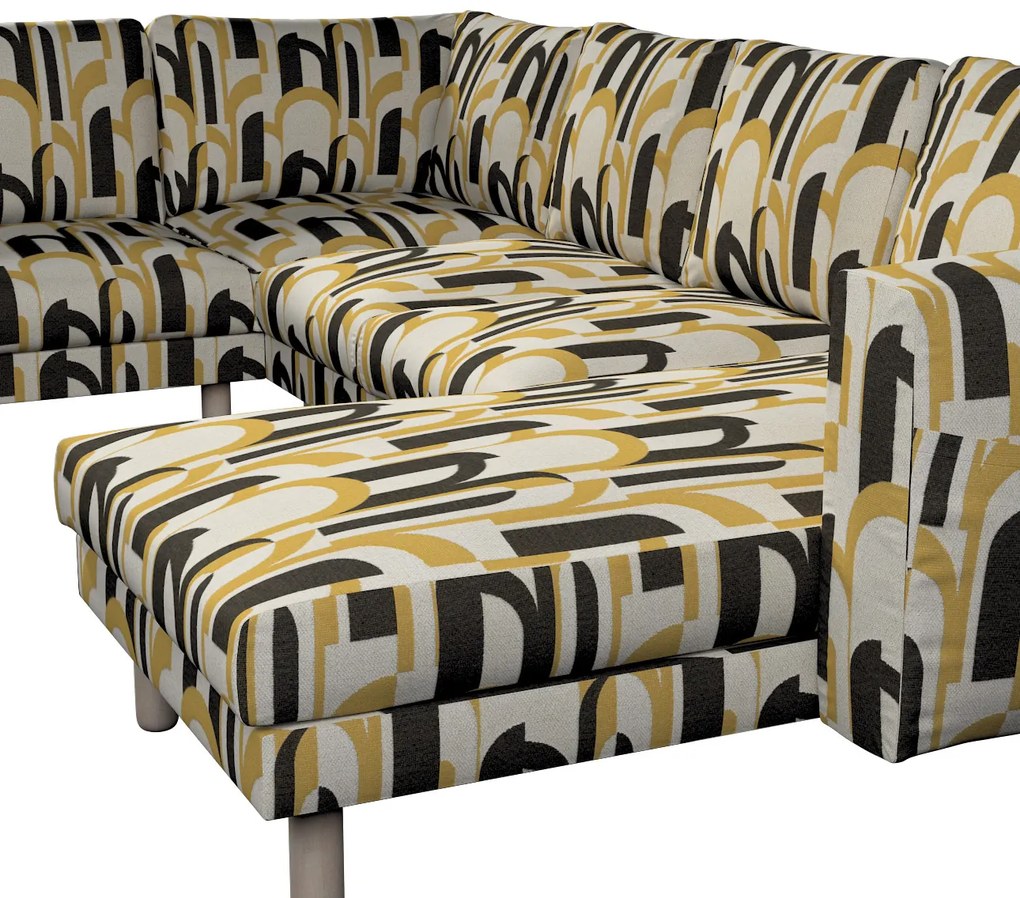 Husă pentru canapea de colț Norsborg cu 5 locuri și șezlong Norsborg