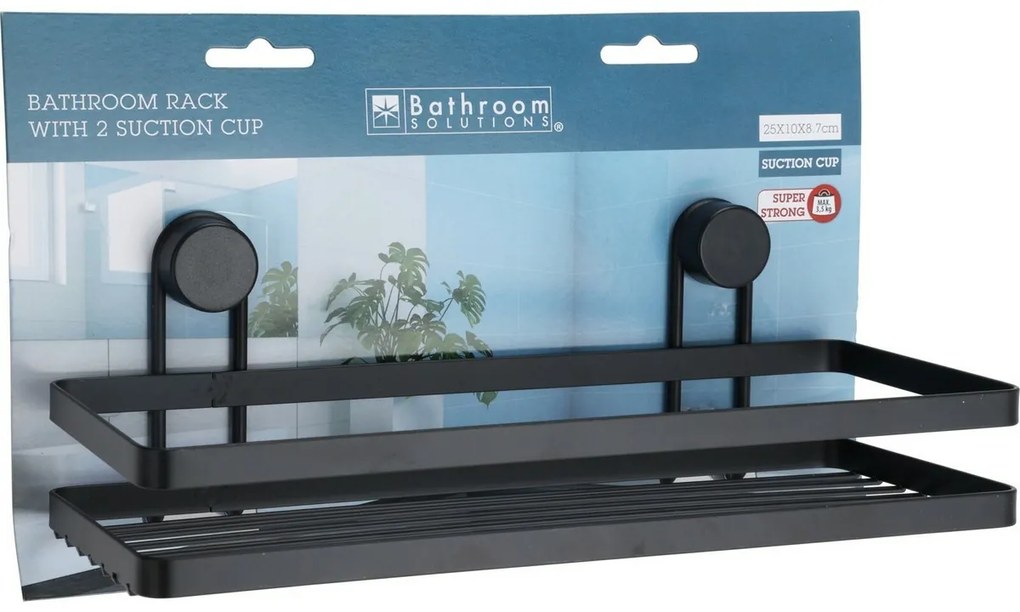 Raft metalic pentru baie Bathroom Solutions 25 x10 x 8,7 cm