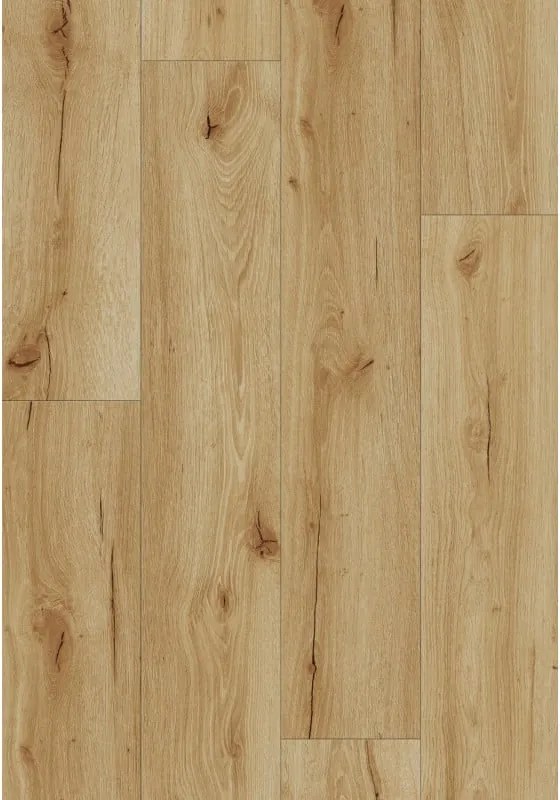 Mexen Beaver Creek panouri din vinil 1227 x 187 mm LVT Dryback 2,5 mm, bază PVC, 4 V-Fugă, Stejar - F1302-1227-187-255-4V1-01