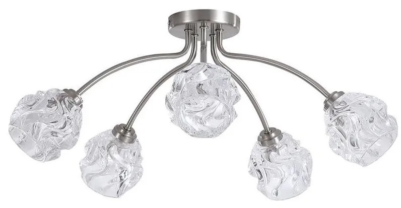 Searchlight 11525-5SN - Lustră aplicată ASTRAL 5xG9/33W/230V crom mat