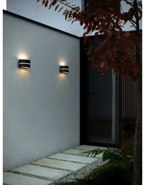 Aplică de exterior Nordlux SIBELIS 1xE27/10W/230V IP44 negru