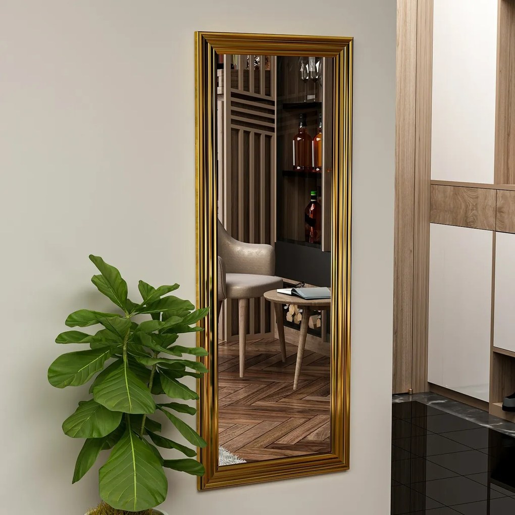 Oglindă Smooth Gold 40 x 105 cm