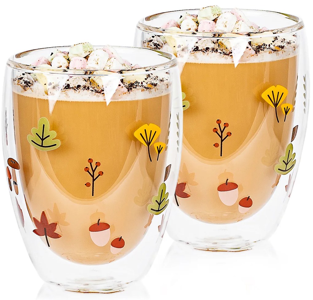 Pahare termo 4Home Autumn Hot&Cool 350 ml, 2 buc.