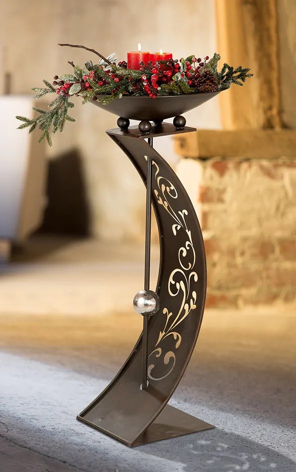 Suport flori TENDRIL, metal, 110X50 CM