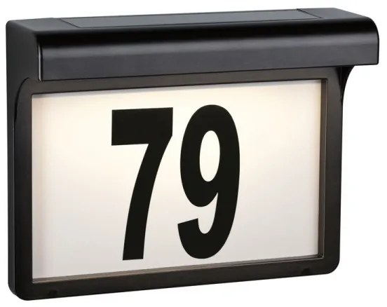 Paulmann 95388 - LED/0,05W IP44 Număr solar cu senzor DAYTON 1,2V