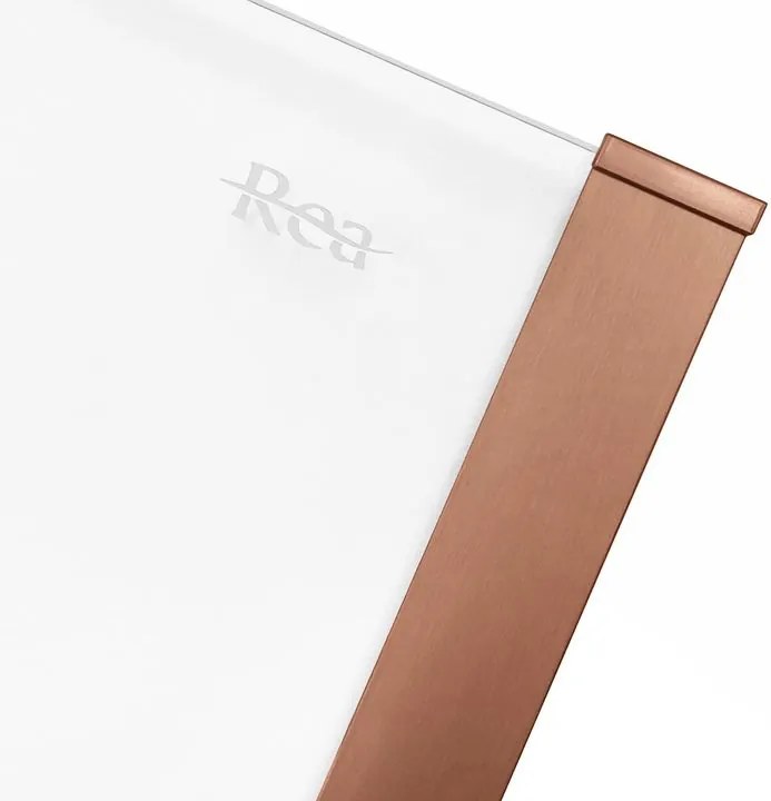 Cabina de dus SOLAR 120x90 cm cupru periat