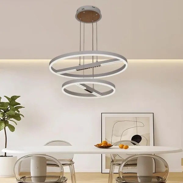 Lustră LED dimabilă aplicată LED/100W/230V 3000-6500K + telecomandă