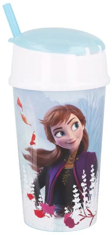 Disney Regatul de gheață pahar pentru băuturi și gustări 400 ml
