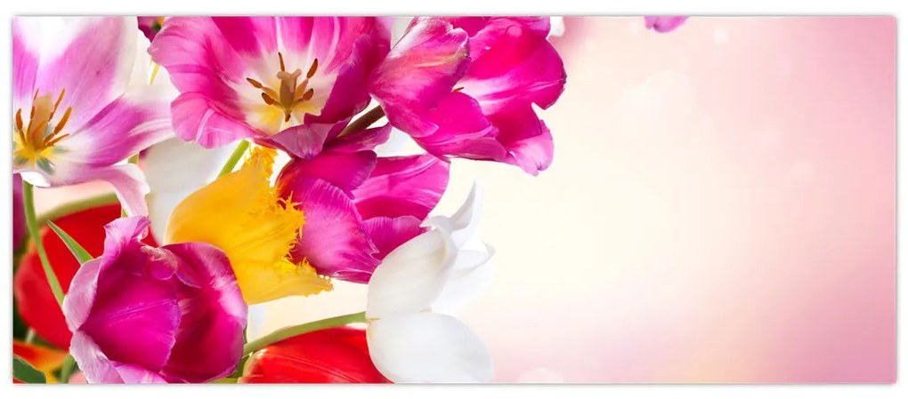 Tablou cu lalele (120x50 cm)