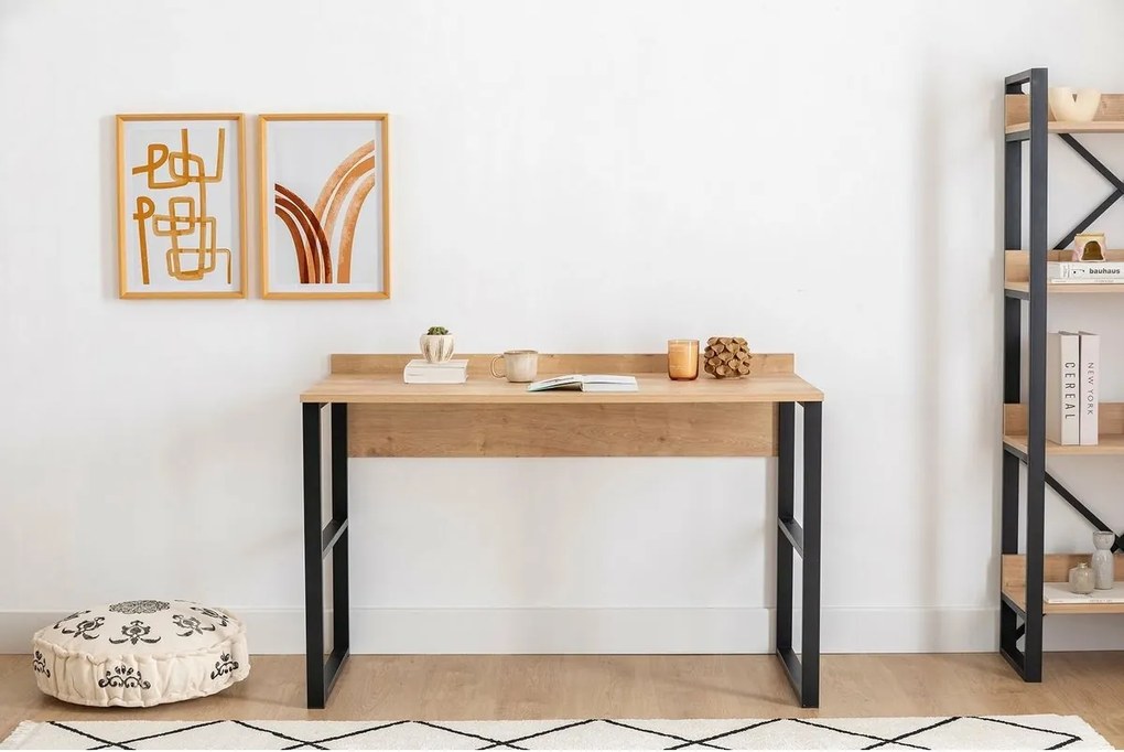 Birou Deha Black and Sapphire Oak