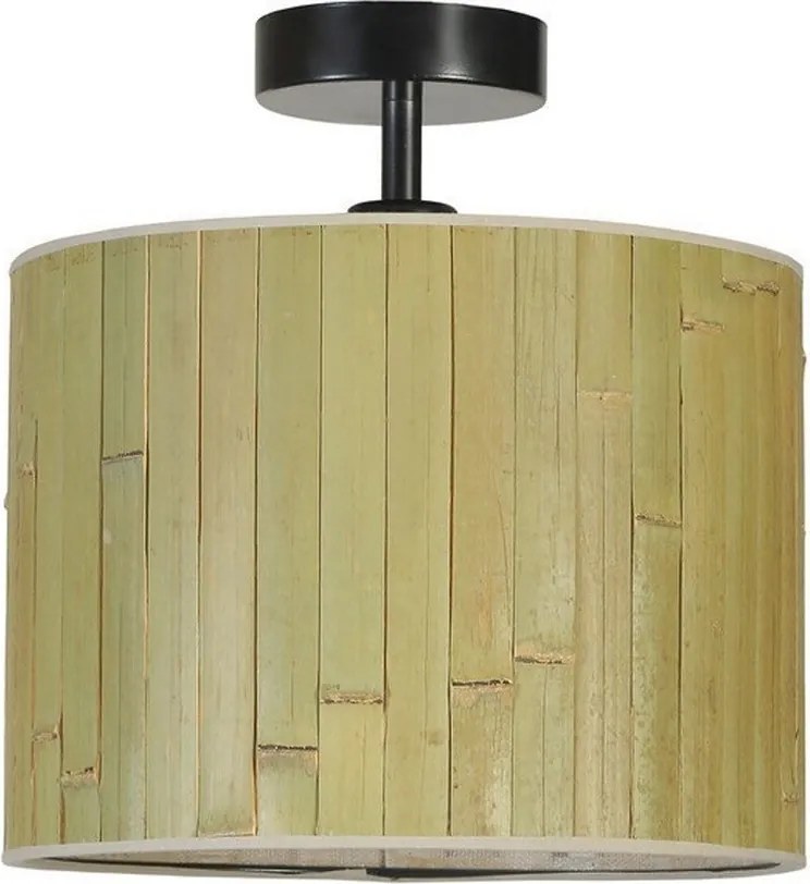 Lustra 846STL5109, lemn de bambus/metal, 30x30 cm