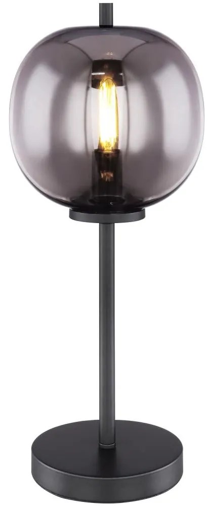 Globo 15345T - Lampă de masă BLACKY 1xE14/40W/230V