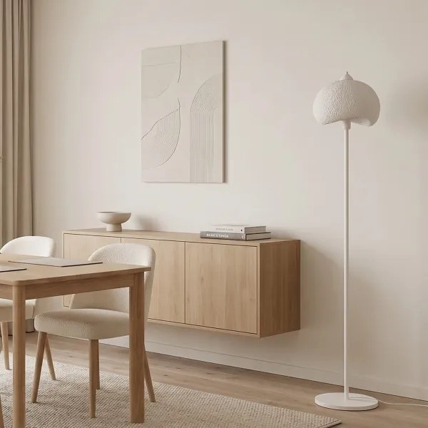 Brilagi - Lampadar WABI SABI 1xE27/40W/230V, alb