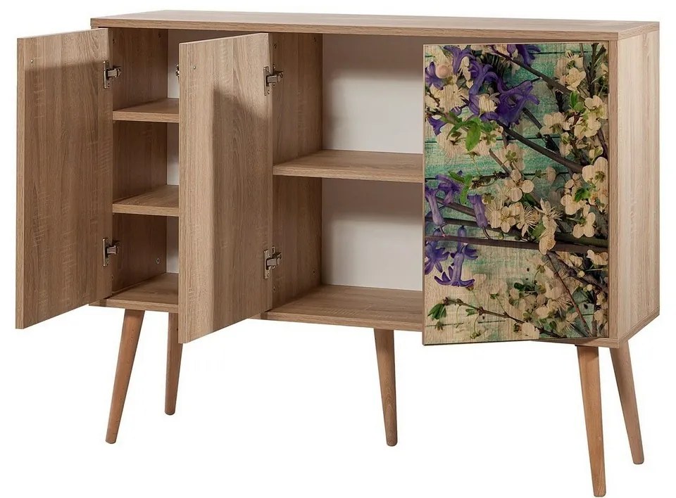 Dulap Mega Flowers Sonoma Oak