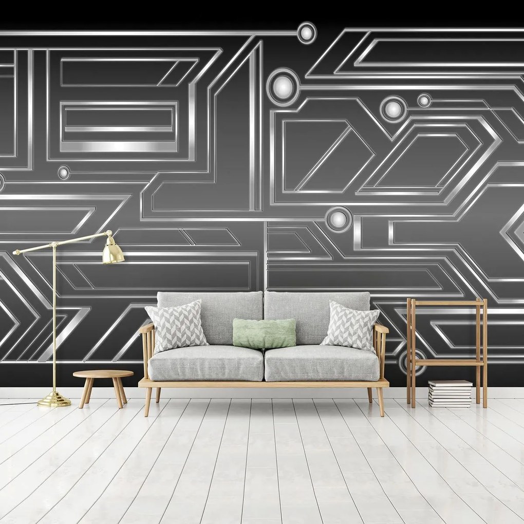 Fototapet - Geometrie - abstact (254x184 cm)