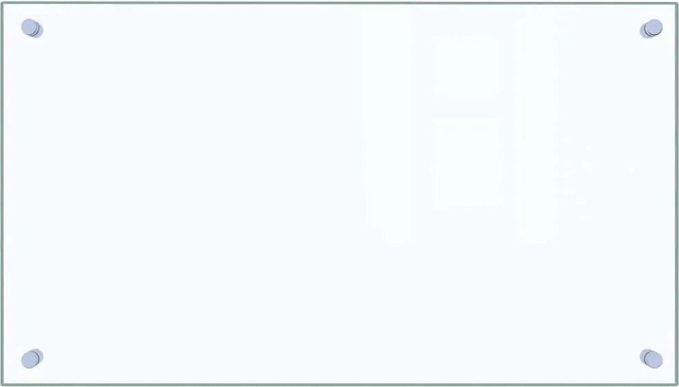 vidaXL Panou antistropi bucătărie transparent 70x40 cm sticlă securiz.