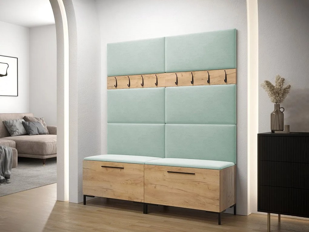 Set mobilier hol Frisala II (stejar craft) (Manila 11). 1060441