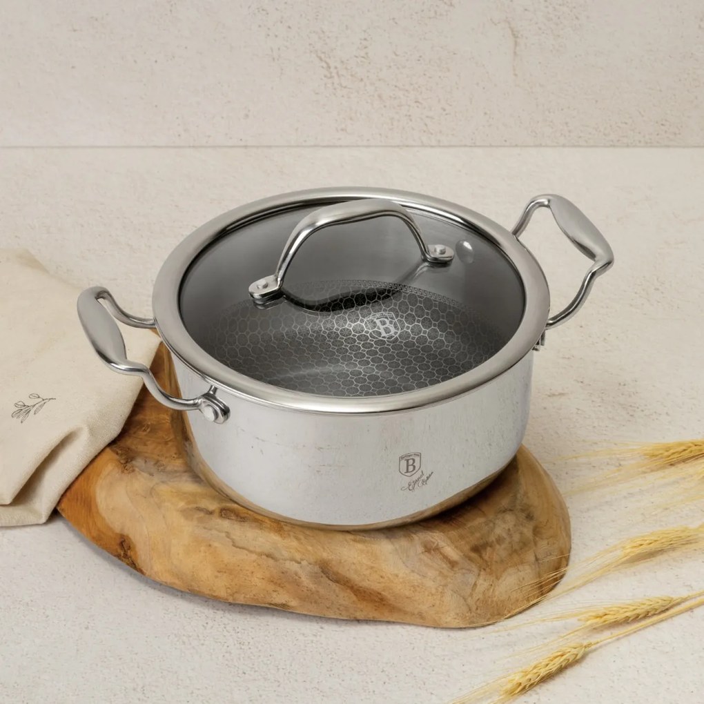 Set oale si tigai 9 piese Eternal Berlinger Haus BH 8524, antiaderente, compatibile inductie
