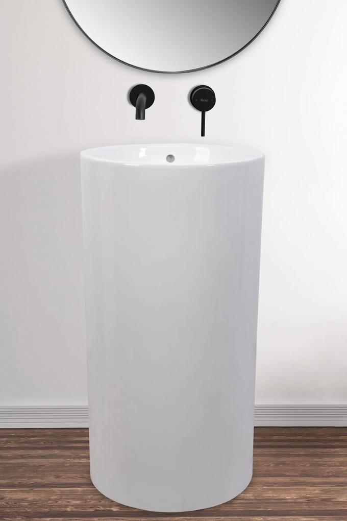 Lavoar Estera freestanding ceramica Alb - H81,5 cm