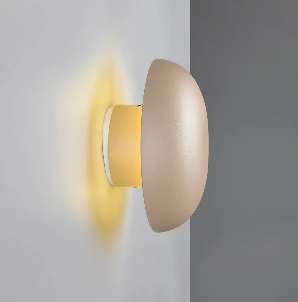 Aplică de perete bej LED cu USB Davey – Reality