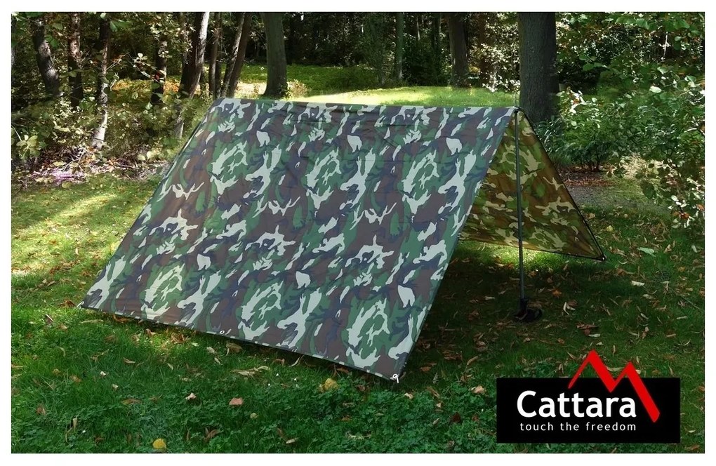 Prelată Cattara 2 x 3 m Waterproof