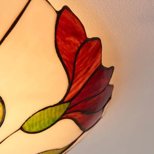 Plafonieră Tiffany BOTANICA Endon 63960, 2xE27/60W/230V, Ø 45 cm