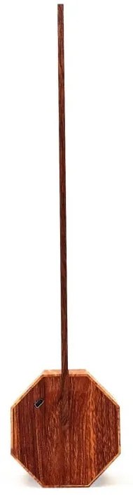 Veioză maro LED (înălțime 38 cm) Octagon One – Gingko