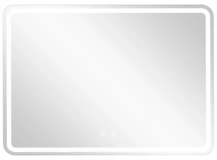Oglindă baie, Multifuncțională, Iluminare LED Touch, Intensitate reglabila, Sistem Dezaburire, 70x50 cm