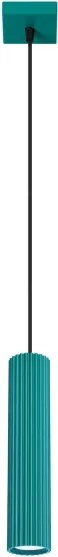 Brilagi - Lustră LED pe cablu CRESTO 1xGU10/10W/230V turcoaz