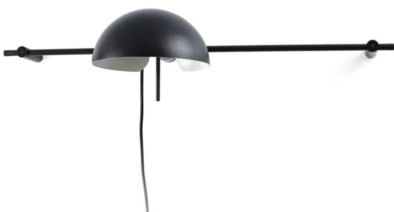 Aplica de perete mobila directionabila MATILDA negru