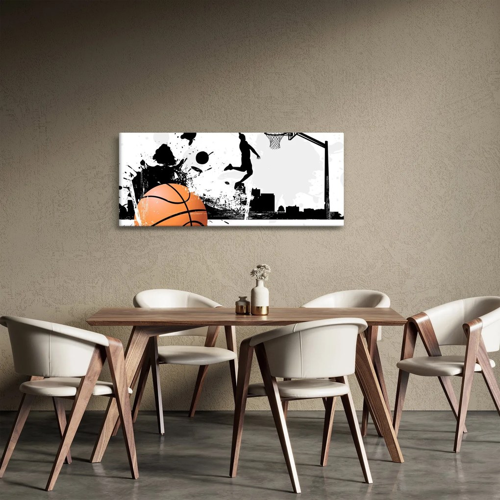 Tablou - Bachetbalist (120x50 cm)