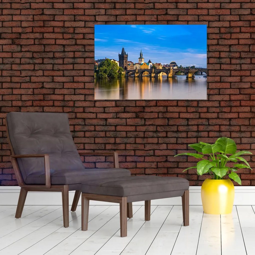 Tablou cu podul Carol (90x60 cm)