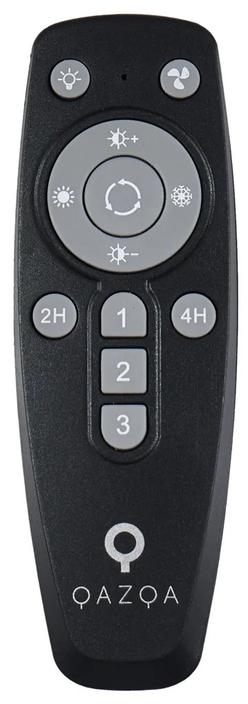 Ventilator de tavan alb 50cm incl. LED Dimmable cu telecomandă - Maddy