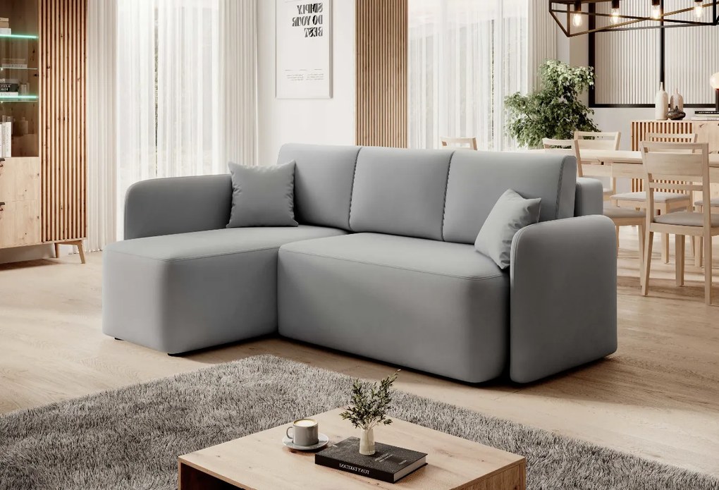 Coltar extensibil HADSON gri deschis Varianta de colt: Colt Dreapta