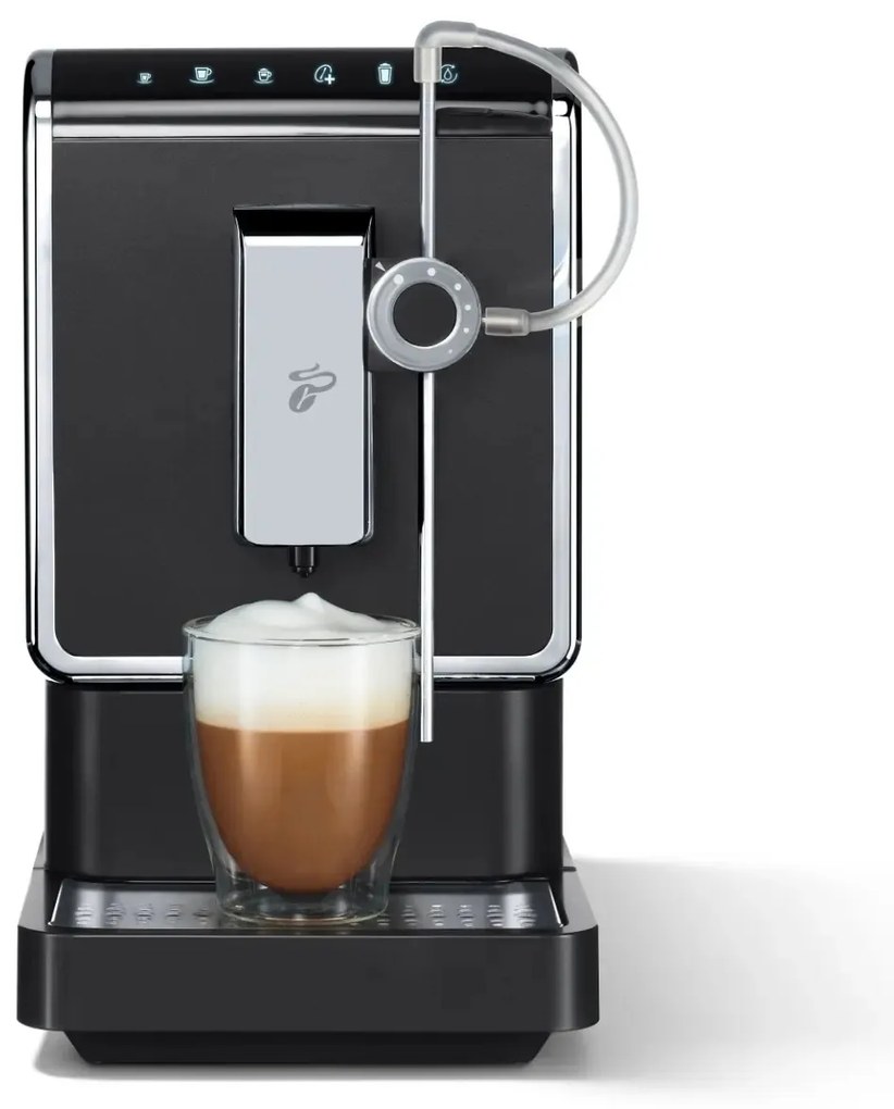 Espressor Automat TCHIBO Esperto PRO, 19 bar, dispozitiv spumare lapte, Negru