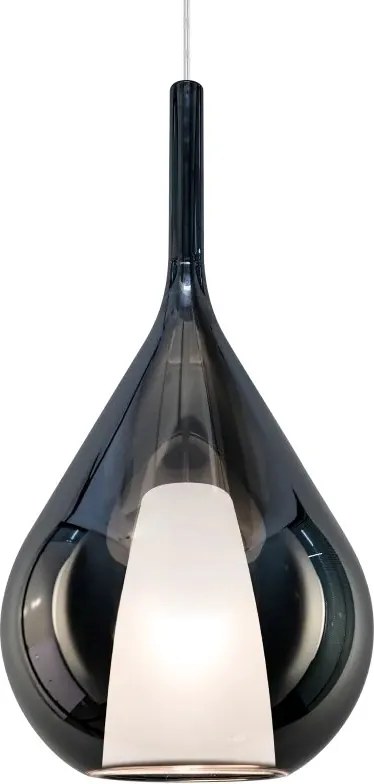 Lustra, Pendul din sticla KALIQUE-3 SP1 D28 FUME