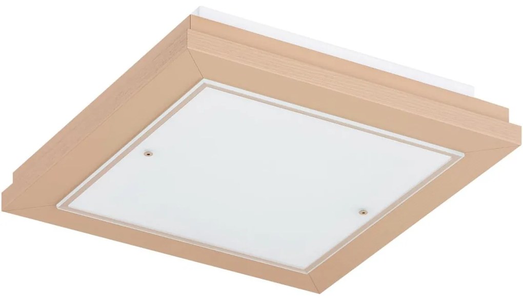 Argon 7267 - Plafonieră TABOR 2xE27/15W/230V 32x32 cm bej