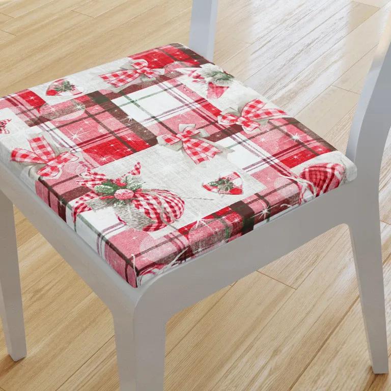 Goldea pernă pentru scaun de crăciun 38x38 cm - verona - model 491 38 x 38 cm