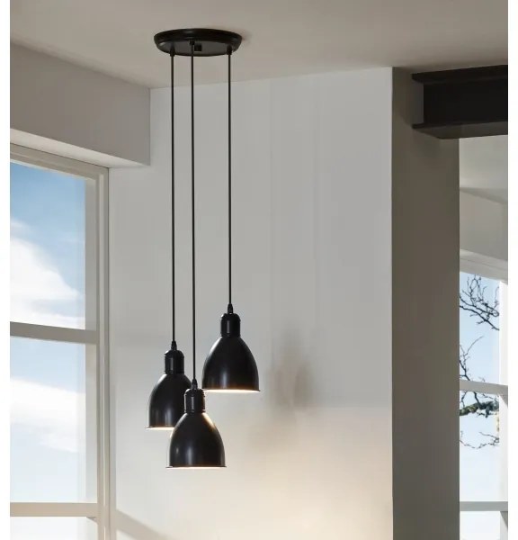 Lustră Eglo 49465 PRIDDY 3xE27/60W/230V