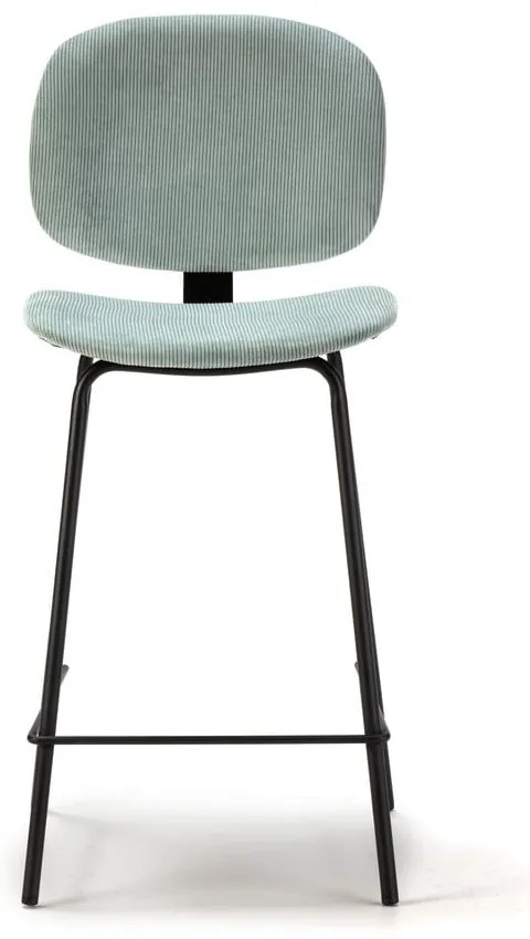 Scaune de bar albastru-deschis 2 buc. (înălțime șezut 66 cm) Arus – Marckeric