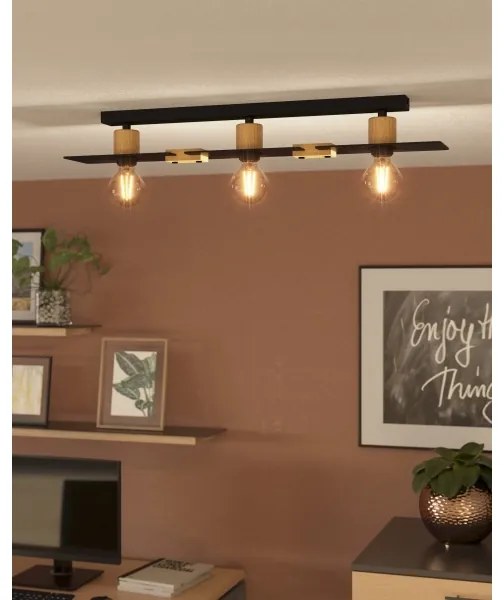 Plafonieră BRAMERTON 3xE27/40W/230V Eglo 43751