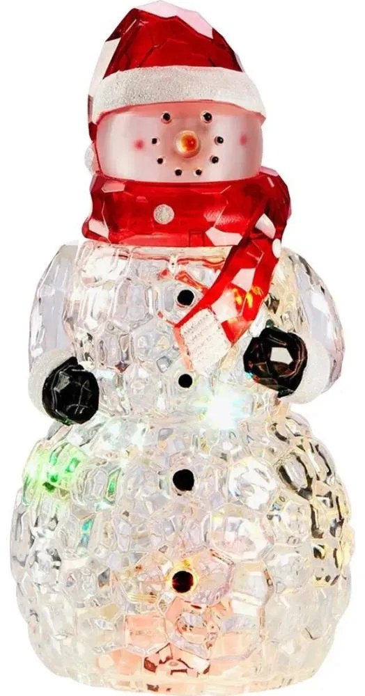 Markslöjd 706045 - Decorațiune LED de Crăciun HENRY, om de zăpadă, LED/0,06W/3xAAA