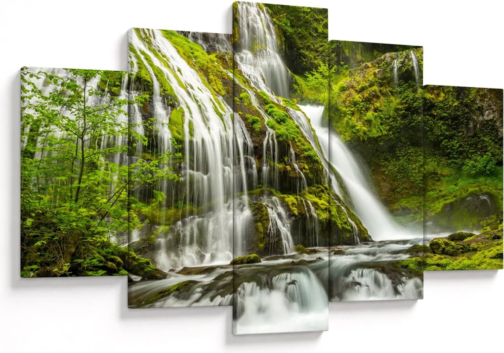 Tablou - Cascada, Wind River Valley (150x105 cm)
