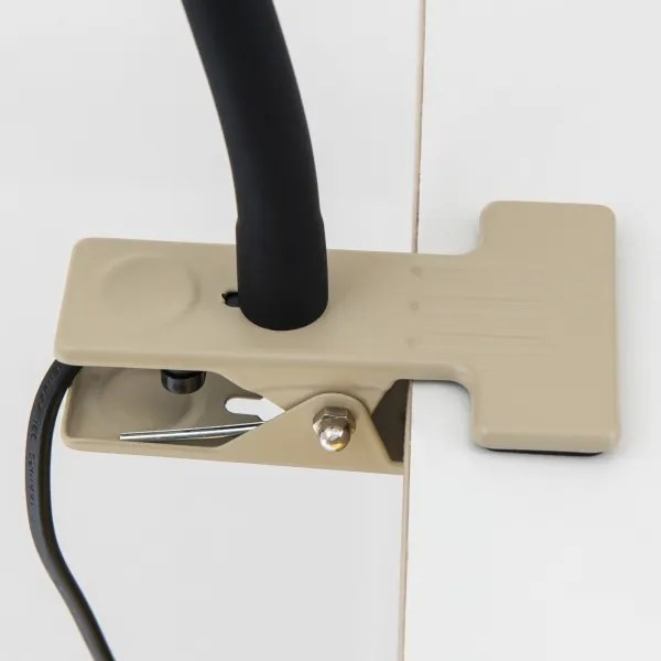 Orion DOTTY - Lampă de birou flexibilă cu clemă, 1xGU10/10W/230V, bej/negru