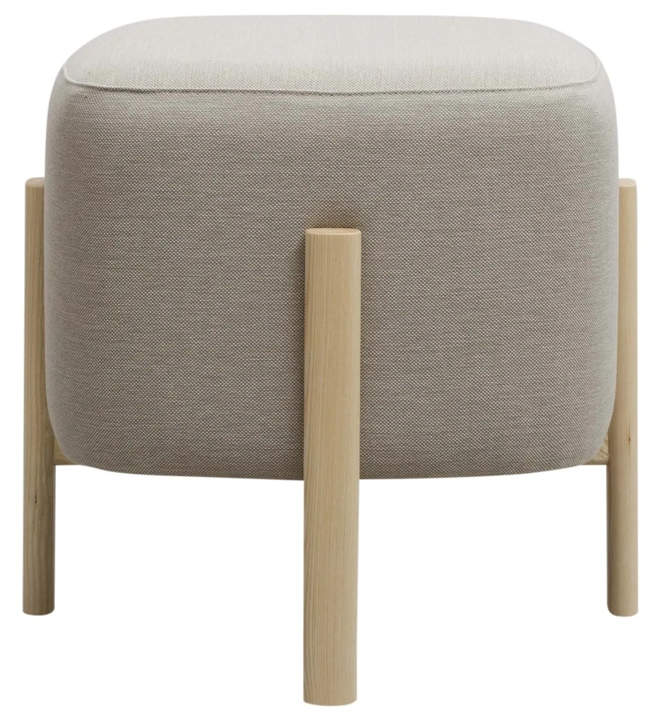 Taburet puf pătrat ASHI, diferite variante - Hobby Flower Culoare: bej