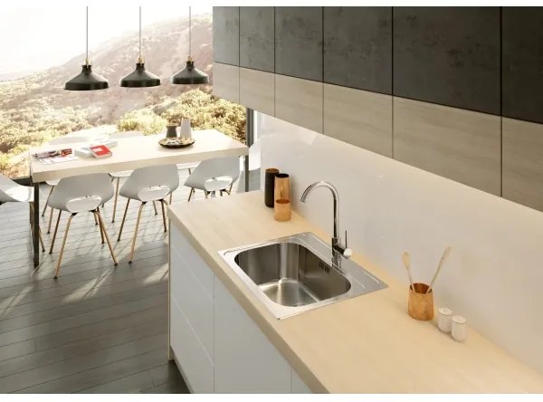 Baterie de chiuvetă Deante BCA_062M ASTER crom lucios